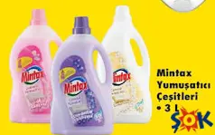 MİNTAX YUMUŞATICI ÇEŞİTLERİ 3 L